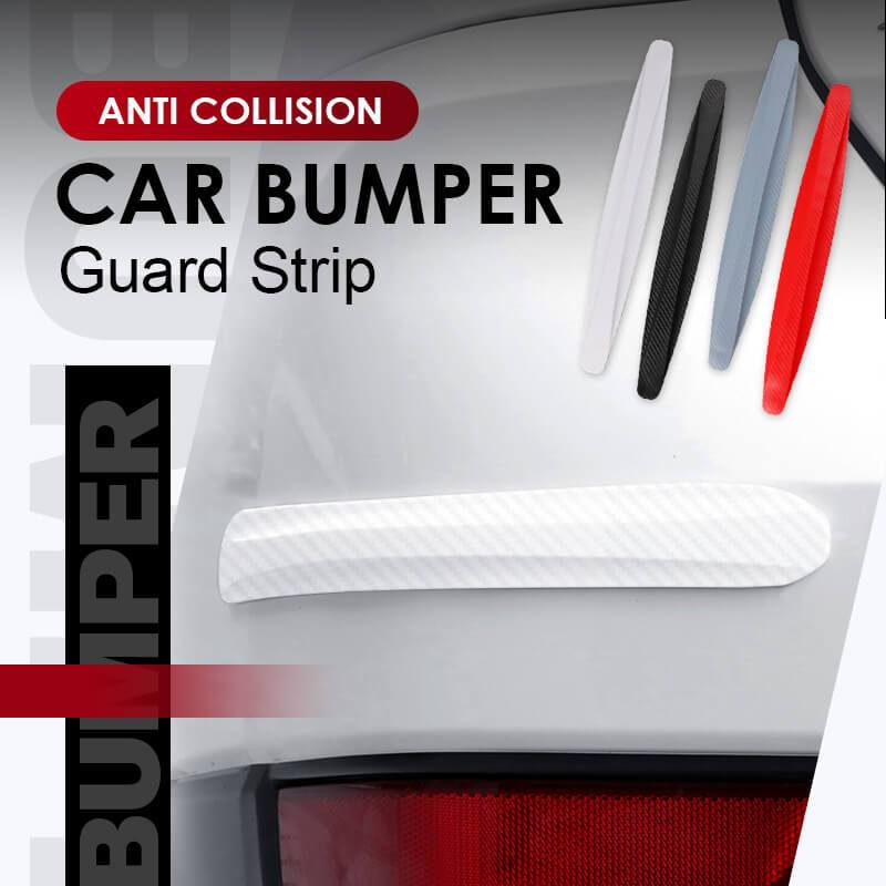 Anti Collision Car Bumper Guard Strip Car Accessories white / 1 Pair