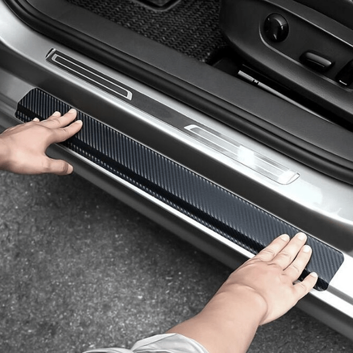 Carbon Fiber Car Threshold Protection Strip Car Accessories